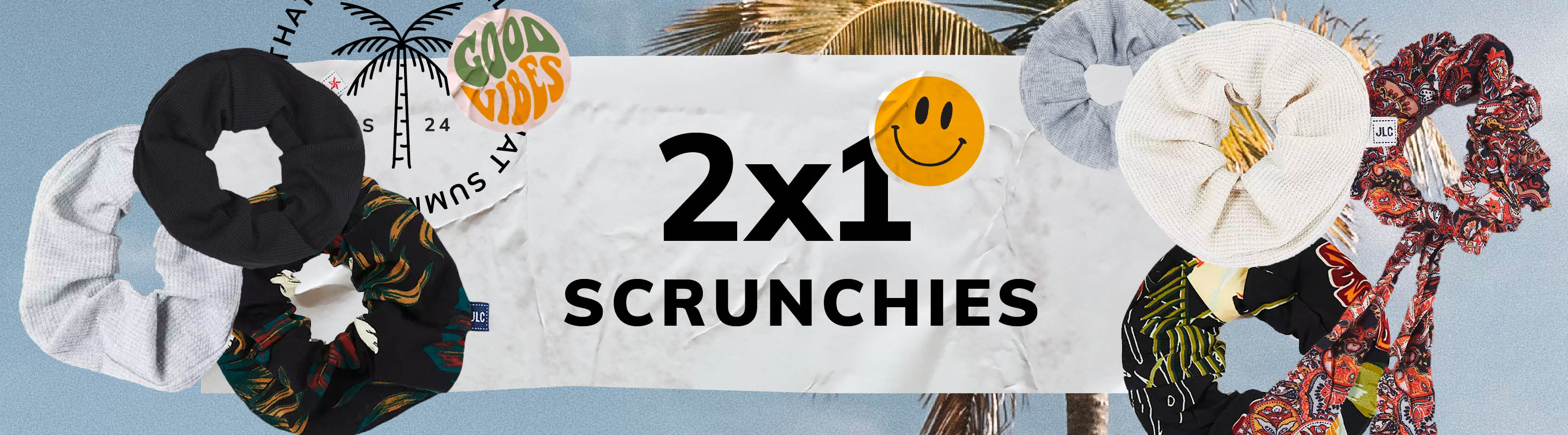 2x1 scrunchies banner to