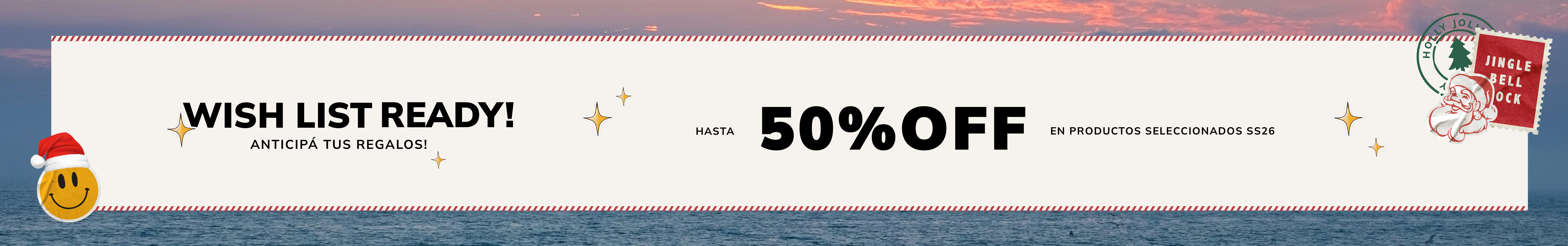 Wish list ready top banner desktop