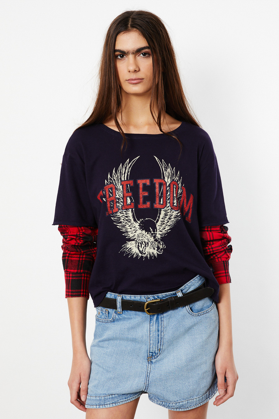 Remera Shortie Grunge