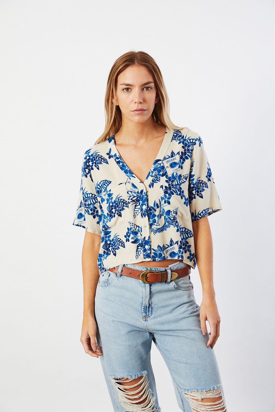 Camisa Hawaii Print Ii