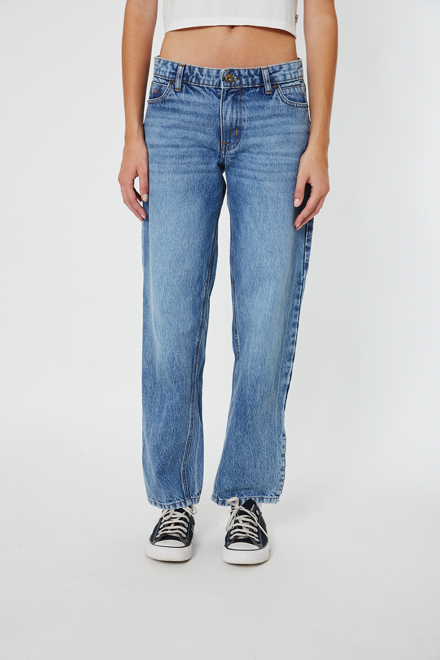Jean Parker Low Straight Used Midlight Blue