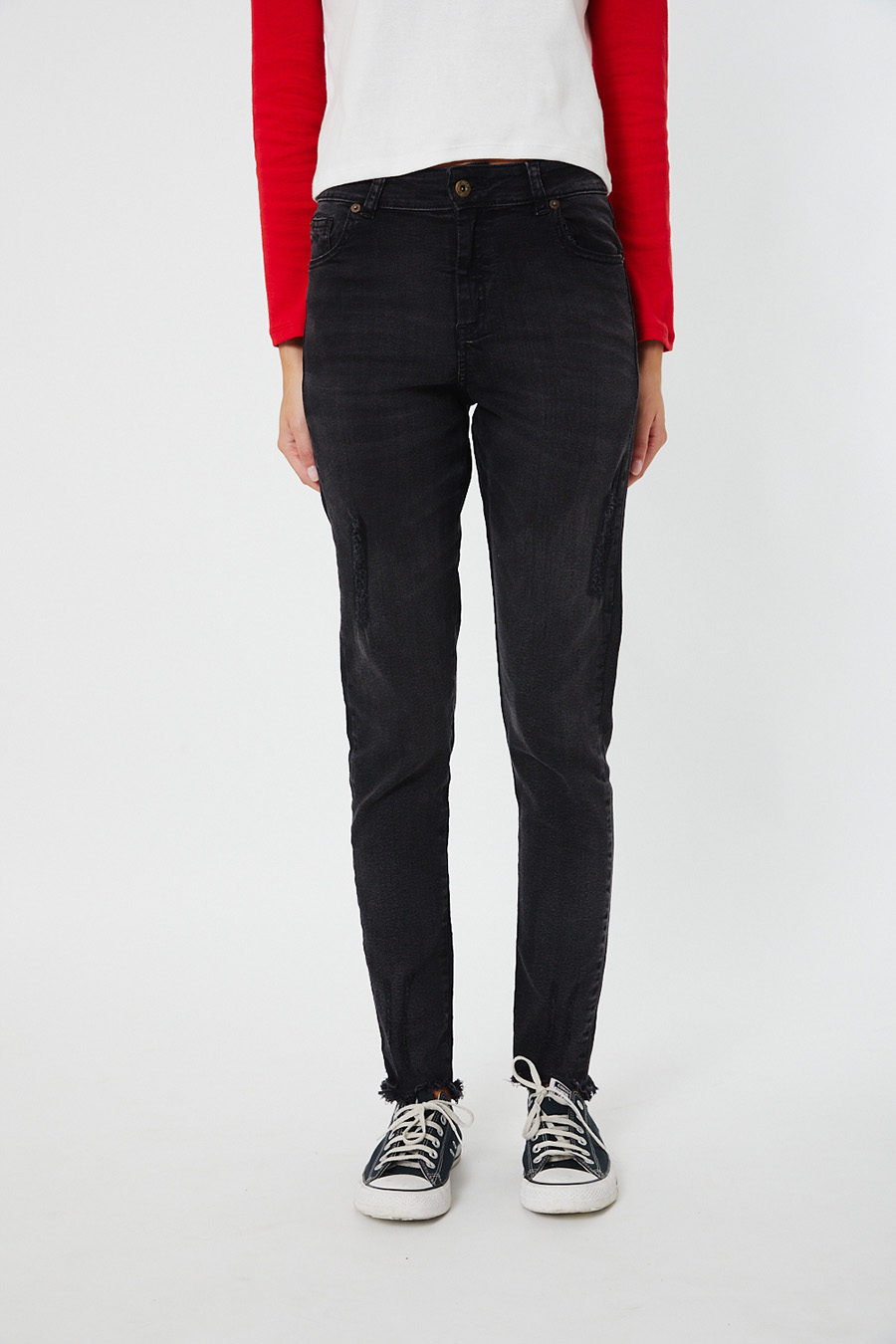 New Jean Parsons Used Grey Skinny 