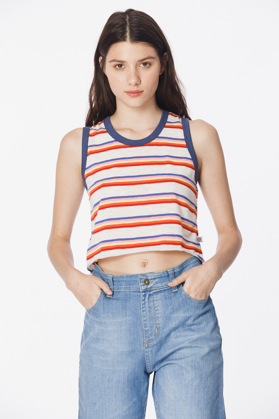 Musculosa Shorties Stripes
